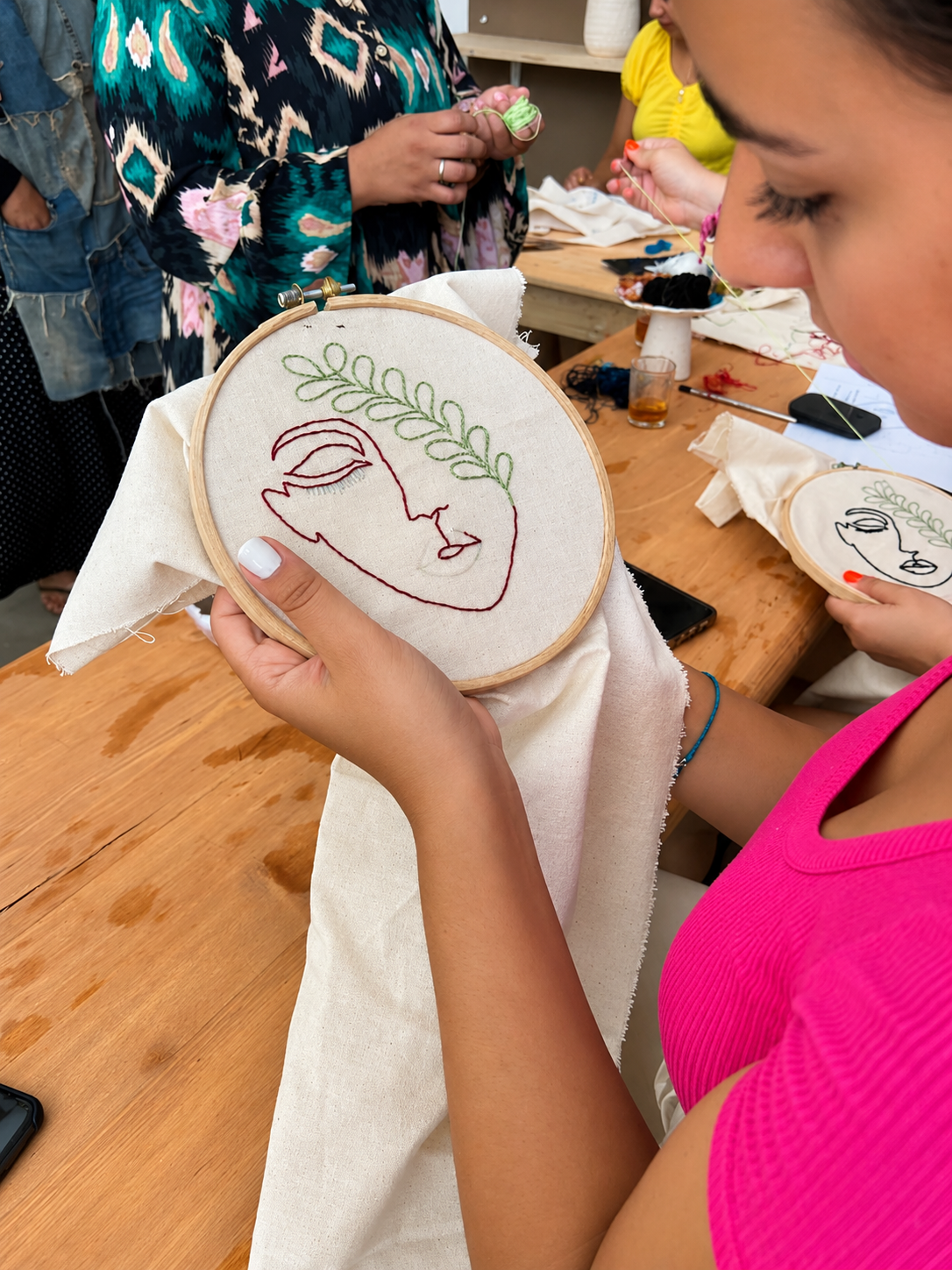 Cours de broderie à Marrakech